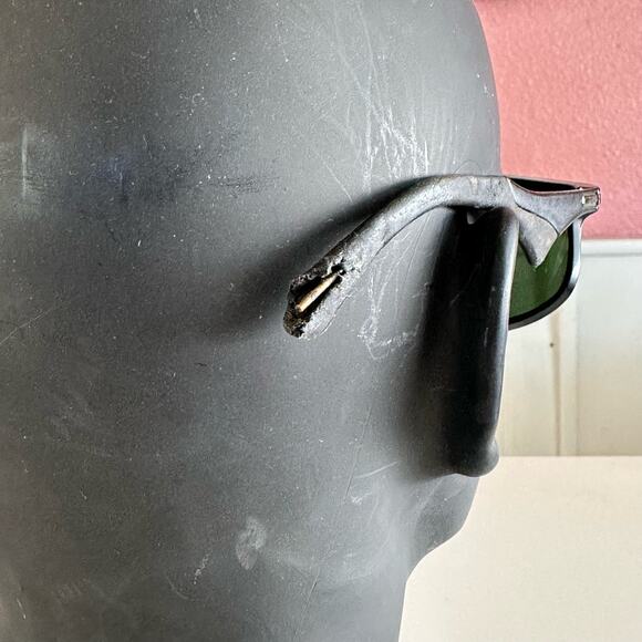 Vintage CEBE France sunglasses Depose Square frame black READ - Picture 7 of 12